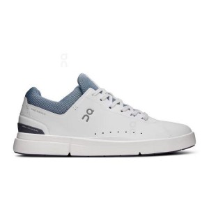 Men's On Running THE ROGER Advantage Sneakers White / Azure | PH_ON8992
