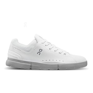 Men's On Running THE ROGER Advantage Sneakers White / Grey | PH_ON9146