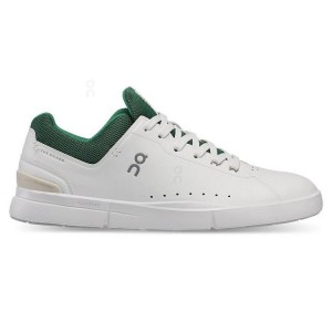 Men's On Running THE ROGER Advantage Sneakers White / Green | PH_ON8027
