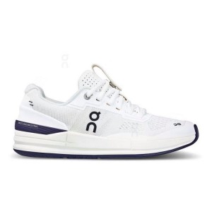 Men's On Running THE ROGER Pro Tennis Shoes White / Navy | PH_ON8699
