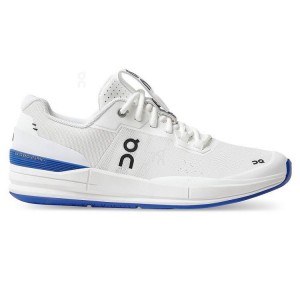 Men's On Running THE ROGER Pro Tennis Shoes White / Blue | PH_ON8339