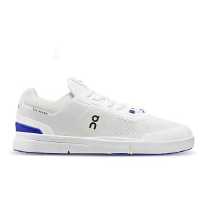 Men's On Running THE ROGER Spin Sneakers White / Royal | PH_ON8876