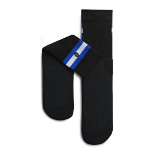Men's On Running Tennis Socks Black | PH_ON8081