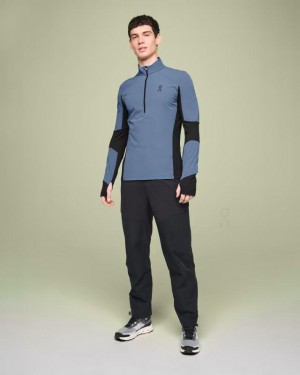 Men's On Running Trail Breaker T-shirts Blue | PH_ON8896