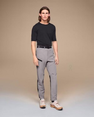 Men's On Running Trek Pants Grey | PH_ON8803