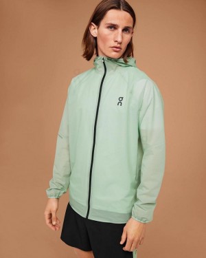 Men's On Running Ultra Jackets Green | PH_ON8263