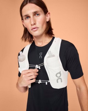 Men's On Running Ultra Vest 5L Running White | PH_ON8931