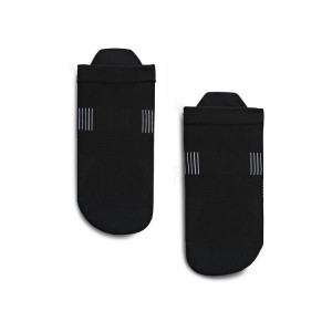 Men's On Running Ultralight Low Socks Black | PH_ON8649