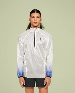 Men's On Running Zero Jackets White | PH_ON8359