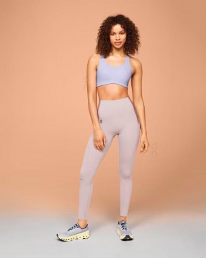 Women's On Running Active Sports Bras Azure | PH_ON8043