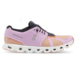 Women's On Running Cloud 5 Push Sneakers Purple / Orange | PH_ON8786