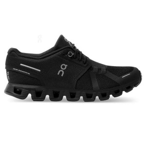 Women's On Running Cloud 5 Sneakers Black | PH_ON8941