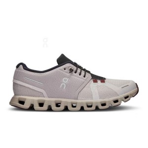 Women's On Running Cloud 5 Sneakers Grey / Red / Black | PH_ON8112