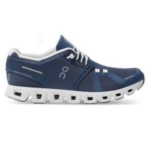 Women's On Running Cloud 5 Sneakers Navy | PH_ON8202