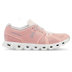 Women's On Running Cloud 5 Sneakers Rose | PH_ON8309