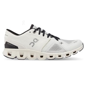 Women's On Running Cloud X 3 Running Shoes Beige | PH_ON8214