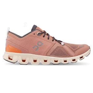 Women's On Running Cloud X 3 Shift Sneakers Orange | PH_ON8233