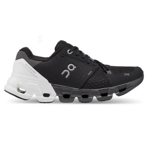 Women's On Running Cloudflyer 4 Running Shoes Black / White | PH_ON8765