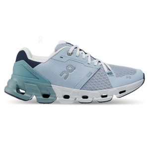 Women's On Running Cloudflyer 4 Running Shoes Blue | PH_ON8357