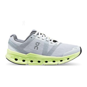 Women's On Running Cloudgo Running Shoes Grey / Green | PH_ON8472
