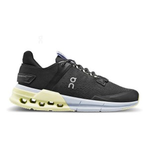 Women's On Running Cloudnova Flux Sneakers Black | PH_ON8605