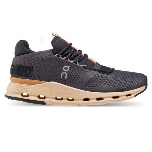 Women's On Running Cloudnova Sneakers Dark Grey | PH_ON8780