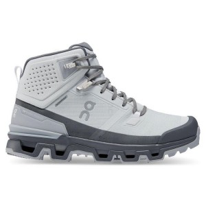 Women's On Running Cloudrock 2 Waterproof Hiking Boots Grey | PH_ON8049