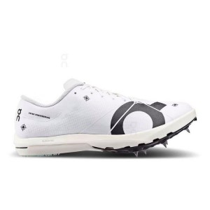 Women's On Running Cloudspike 10000m Spike Shoes White | PH_ON8783