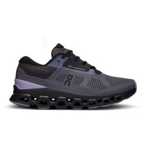 Women's On Running Cloudstratus 3 Running Shoes Grey | PH_ON8541