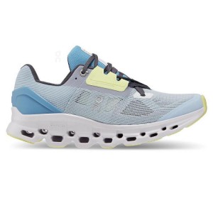 Women's On Running Cloudstratus Running Shoes Light Blue | PH_ON9139
