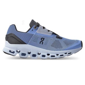 Women's On Running Cloudstratus Running Shoes Blue | PH_ON8944