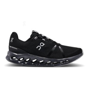 Women's On Running Cloudsurfer Running Shoes Black | PH_ON9026