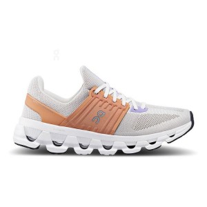Women's On Running Cloudswift 3 AD Sneakers White / Gold | PH_ON8820