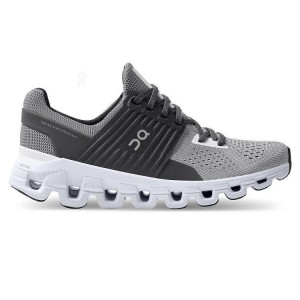 Women's On Running Cloudswift Running Shoes Dark Grey | PH_ON8288
