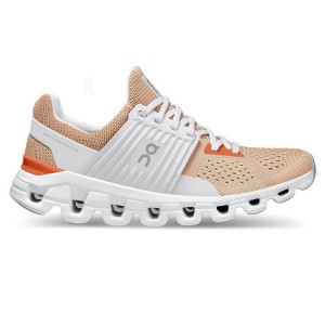 Women's On Running Cloudswift Running Shoes Gold | PH_ON8878