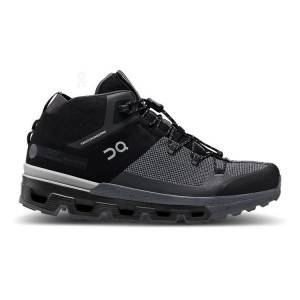 Women's On Running Cloudtrax Hiking Boots Black | PH_ON9095