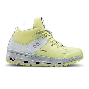 Women's On Running Cloudtrax Waterproof Hiking Boots Yellow | PH_ON8174