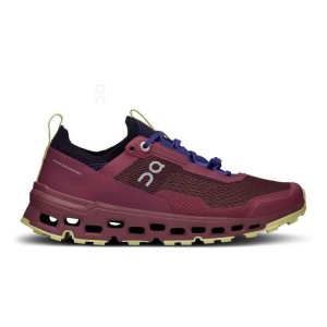 Women's On Running Cloudultra 2 Trail Running Shoes Burgundy | PH_ON8744