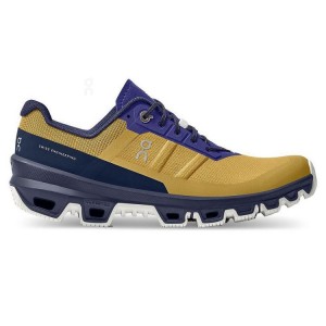 Women's On Running Cloudventure Trail Running Shoes Yellow / Purple | PH_ON8129