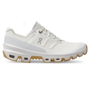 Women's On Running Cloudventure Trail Running Shoes White | PH_ON9151
