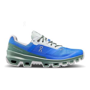 Women's On Running Cloudventure Waterproof Trail Running Shoes Blue | PH_ON8017
