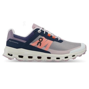 Women's On Running Cloudvista Trail Running Shoes Purple | PH_ON8098
