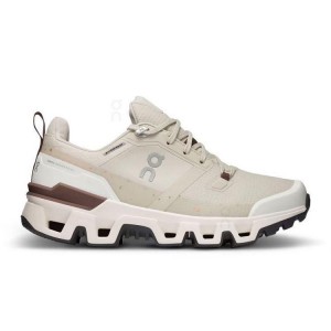 Women's On Running Cloudwander Waterproof Hiking Shoes Beige | PH_ON8668