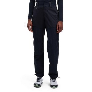 Women's On Running Explorer Pants Black | PH_ON8553