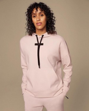 Women's On Running Hoodies Pink | PH_ON8246