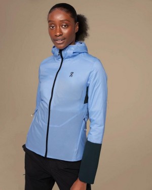Women's On Running Insulator Jackets Blue | PH_ON8619