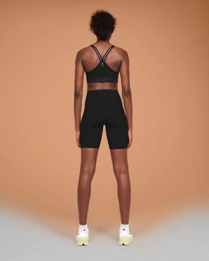 Women's On Running Movement Leggings Black | PH_ON8085
