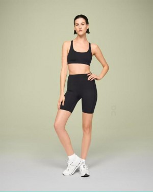 Women's On Running Movement Sports Bras Black | PH_ON8171