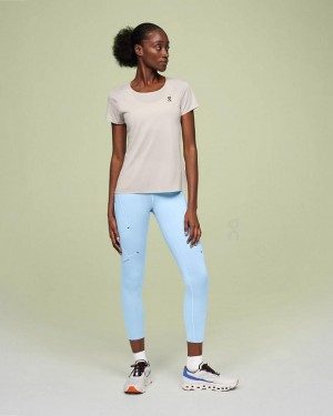 Women's On Running Performance-T T-shirts White | PH_ON8776