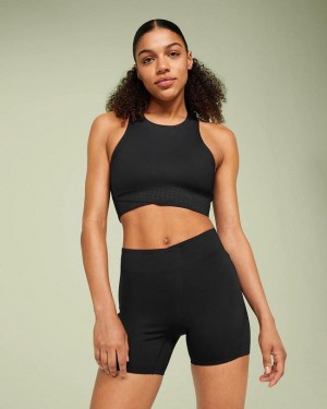 Women's On Running Race Leggings Black | PH_ON8951